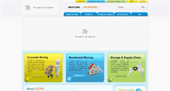 Desktop Screenshot of acornmovers.com